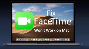 facetime login not working mac